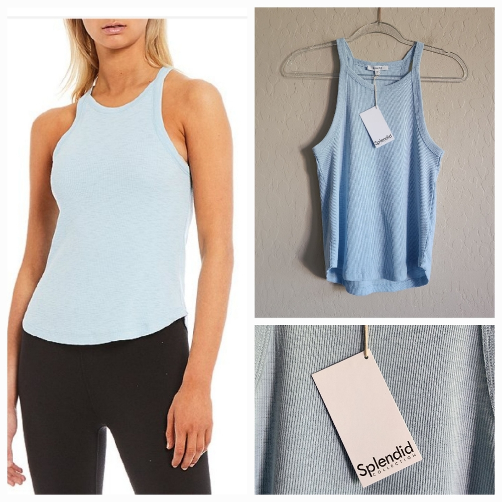 Splendid Mika Burnout Tank XS NWT